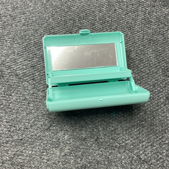 Caboodles Mint Green Small Makeup Jewelry Box Trinket Storage Case Mirror Retro - Picture 2 of 5